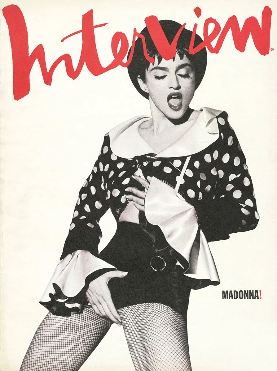 Madonna Herb Ritts Interview Magazine June1990