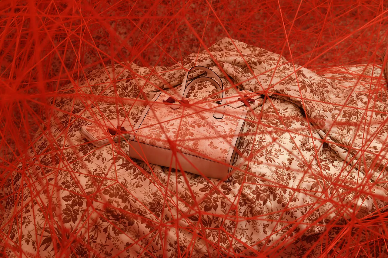 Gucci Herbarium Room Chiharu Shiota 1