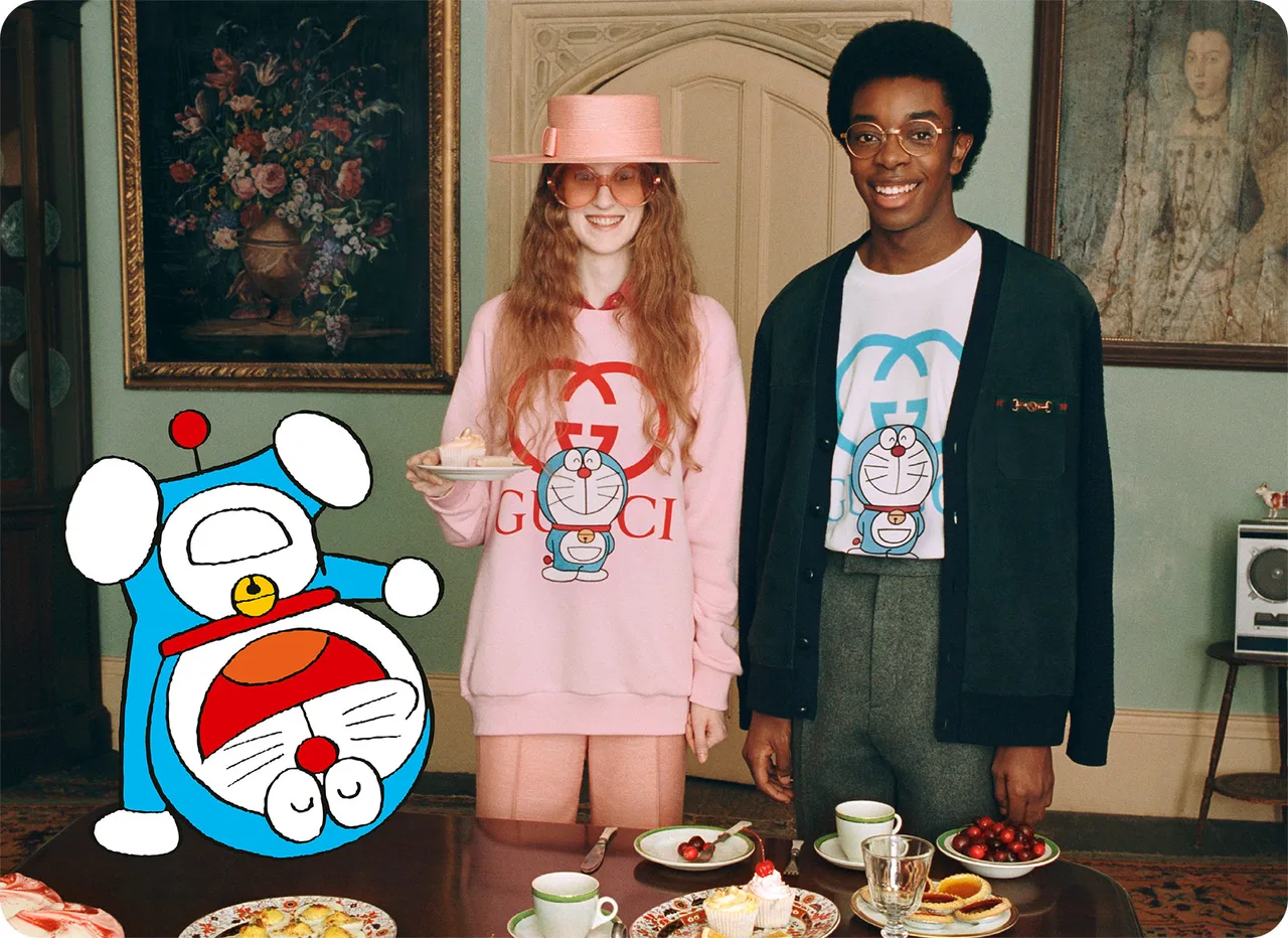 Doraemon X Gucci Metalmagazine 1