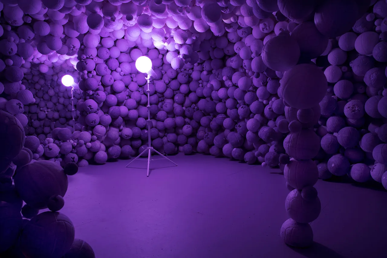 Daniel Arsham   Amethyst Ball Cavern