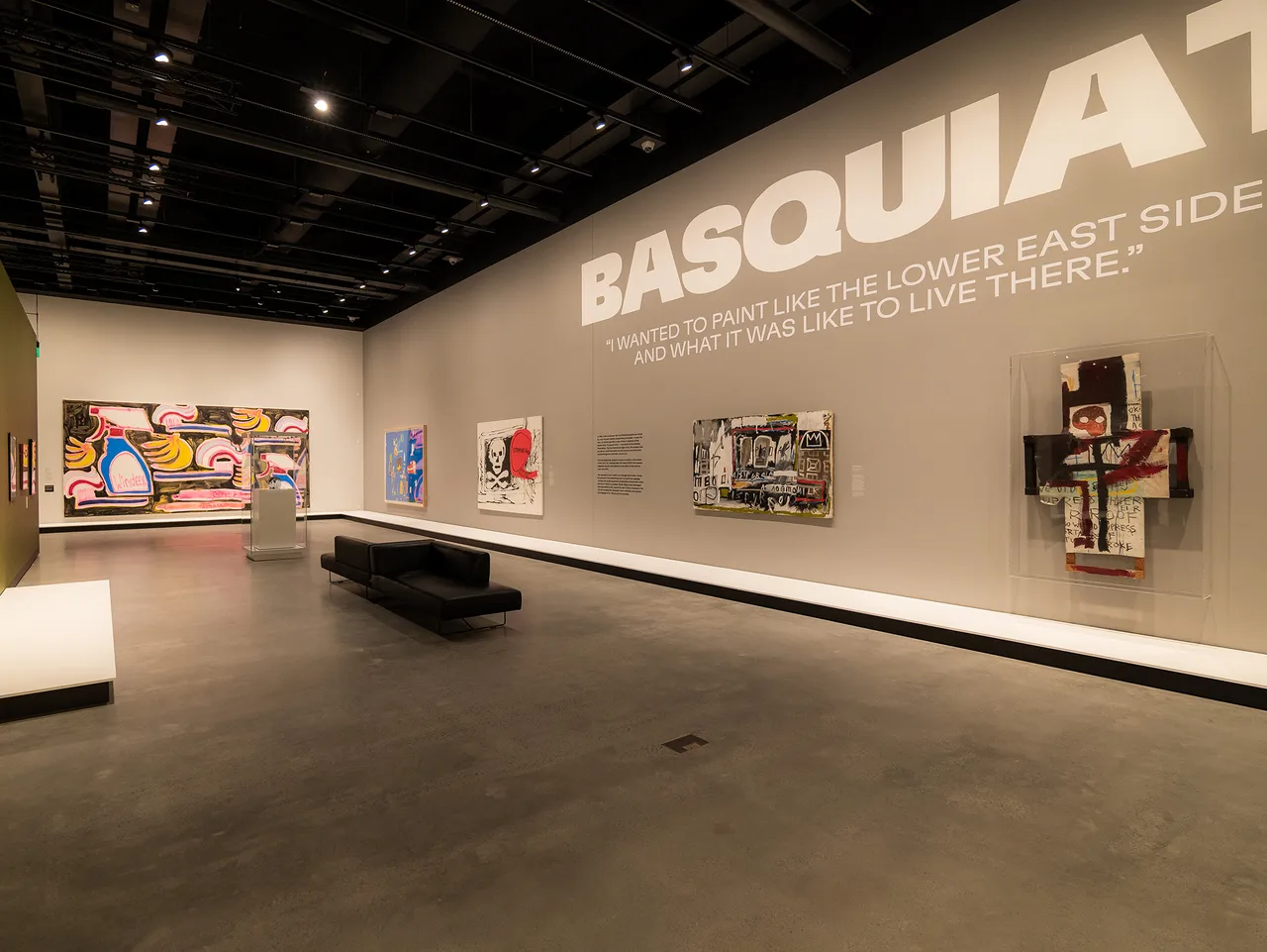 Hota POP Masters Exhibition Image Basquiat Section