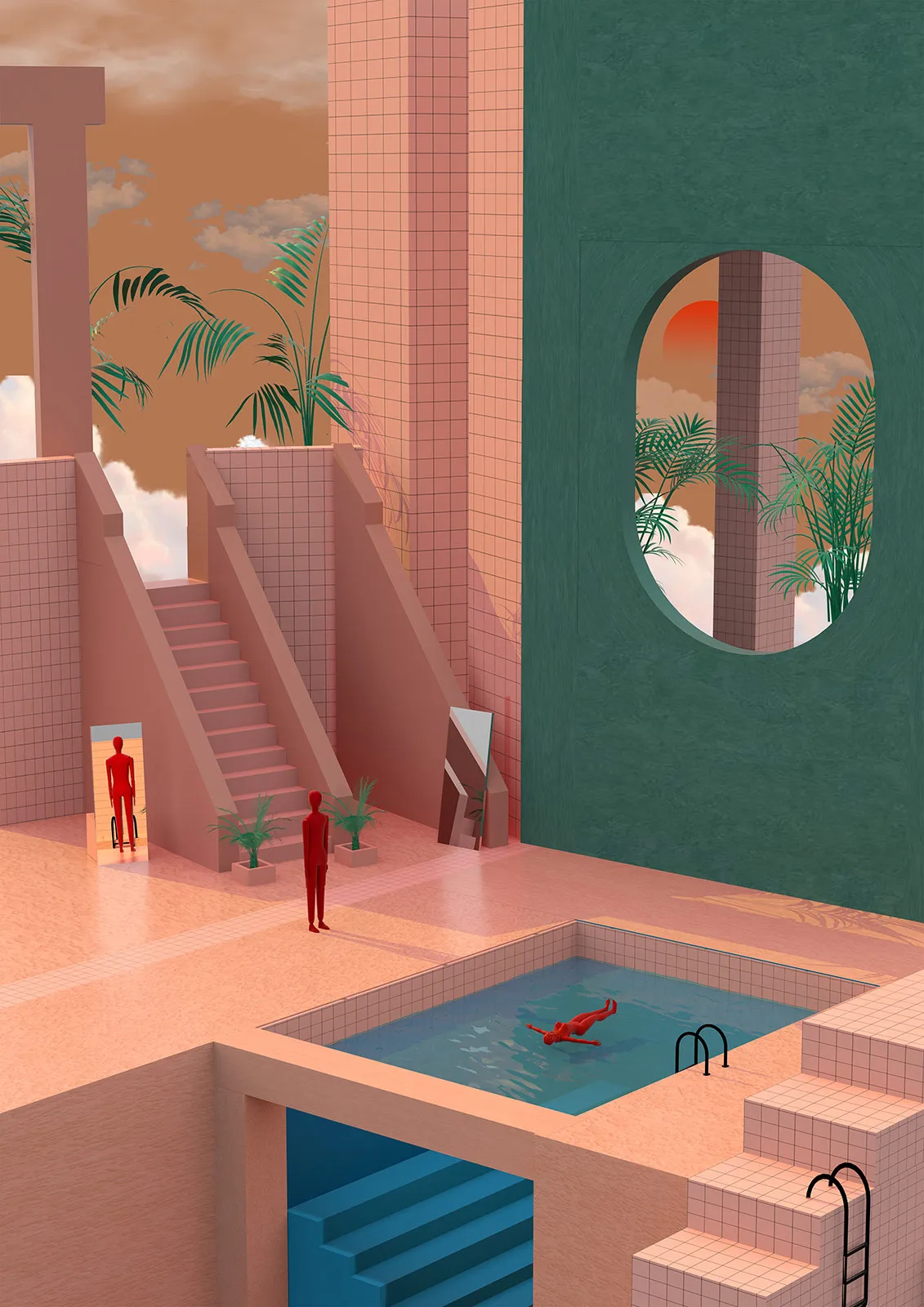Tishk Barzanji Bathe Jelly Illustration