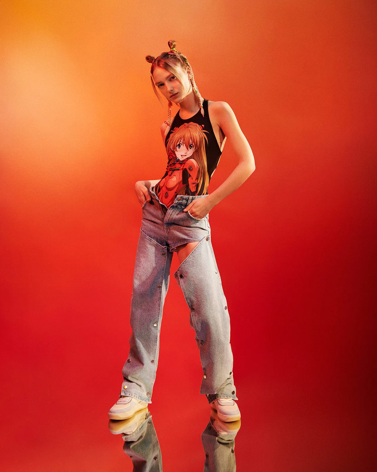 Evangelion X Bershka Metalmagazine 5