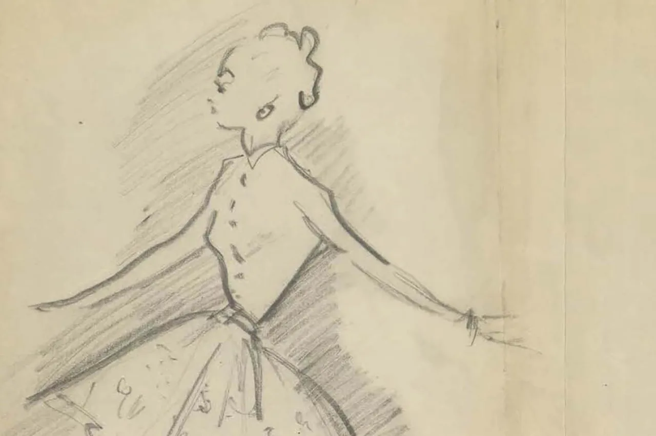 Les Dessins De Christian Dior Copia