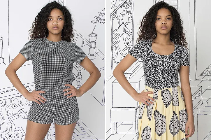 Nathalie du Pasquier X American Apparel