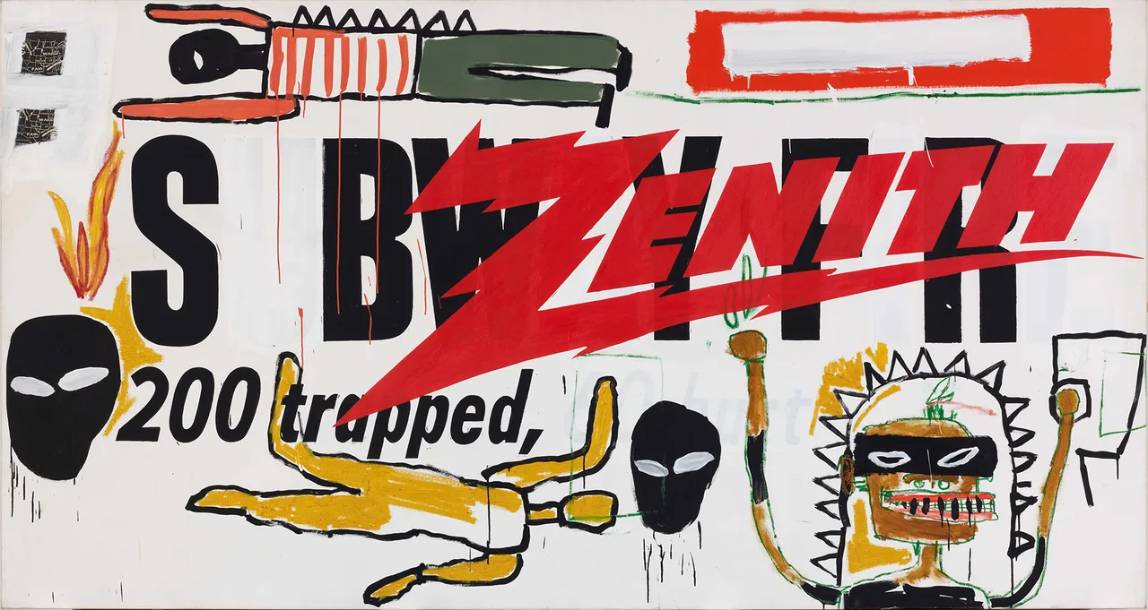 Basquiat X Warhol Painting 4 Hands 11