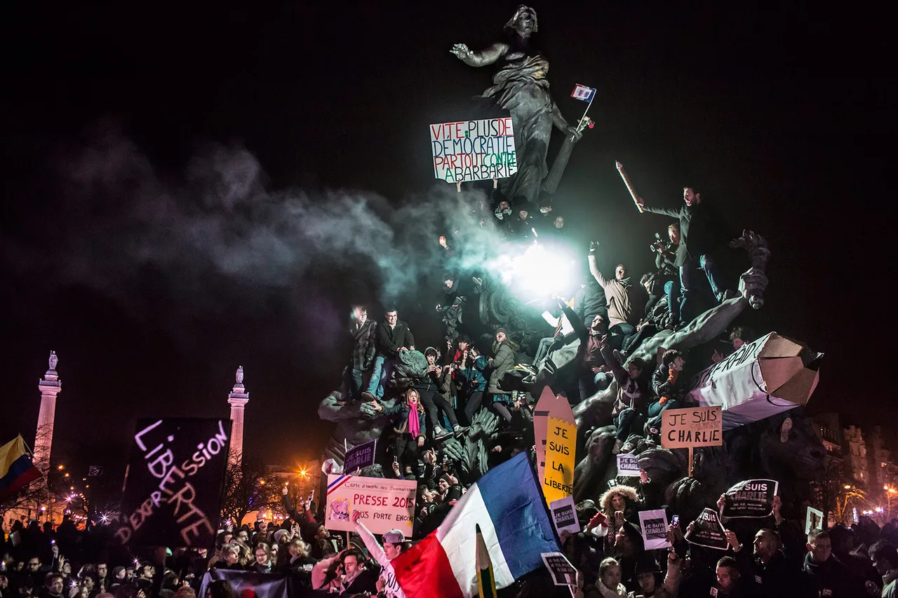 Corentin Fohlen – March Against Terrorism in Paris