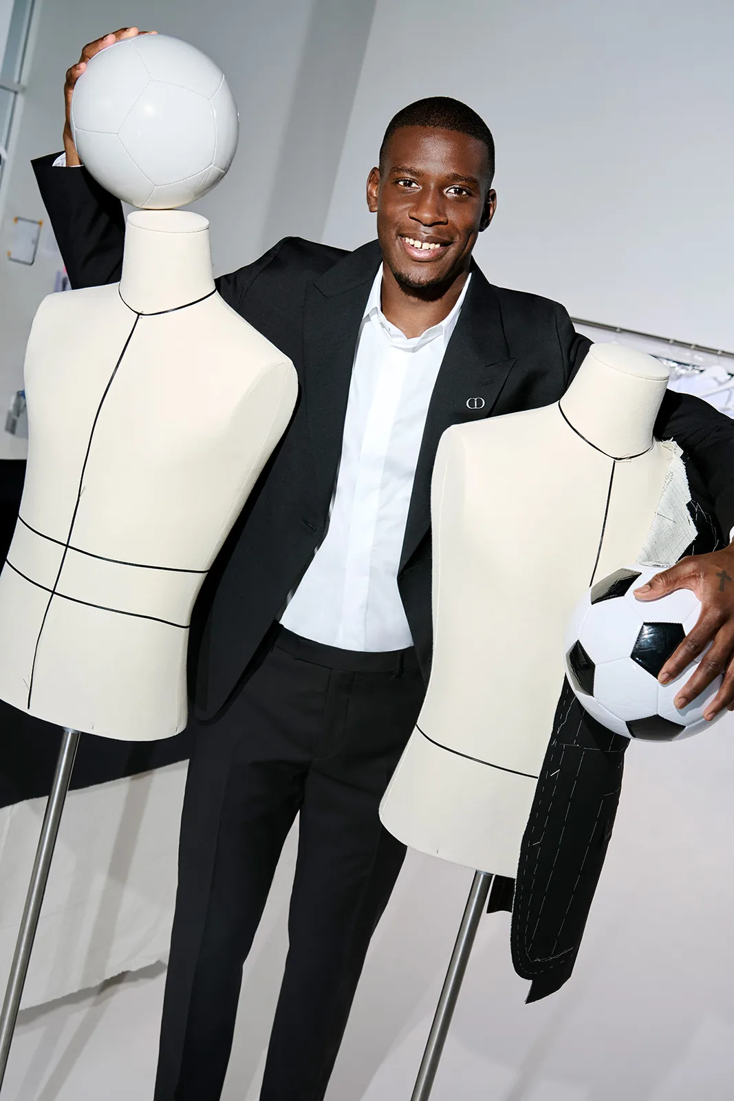 Dior Men and Paris Saint Germain by Till Janz Nordi Mukiele