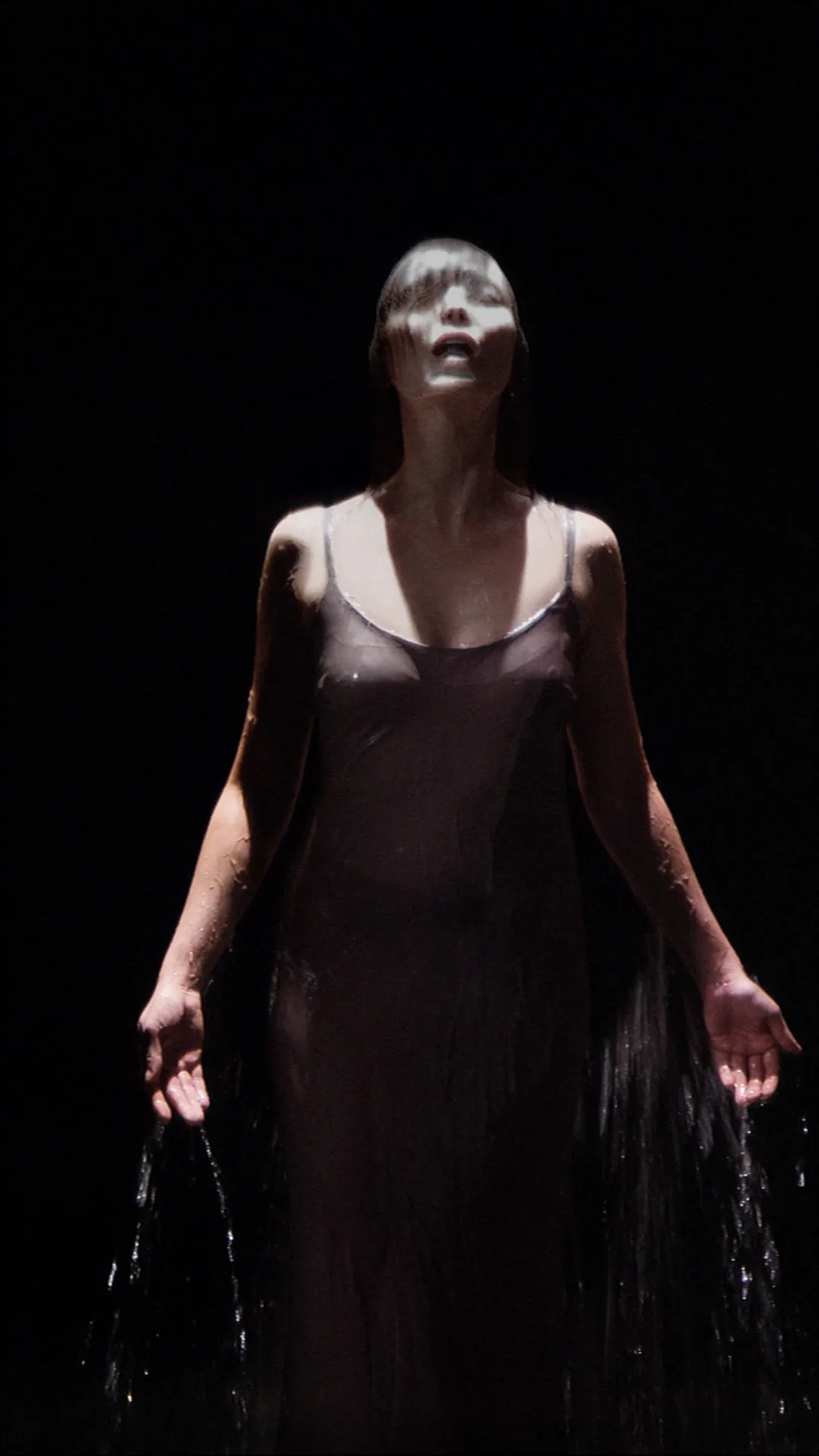 3 Bill Viola  Ocean W Ithout a Shore  Detail   2007  High Definition Color Video Triptych  Photo Kira Perov