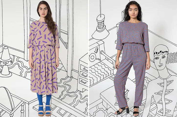 Nathalie du Pasquier X American Apparel