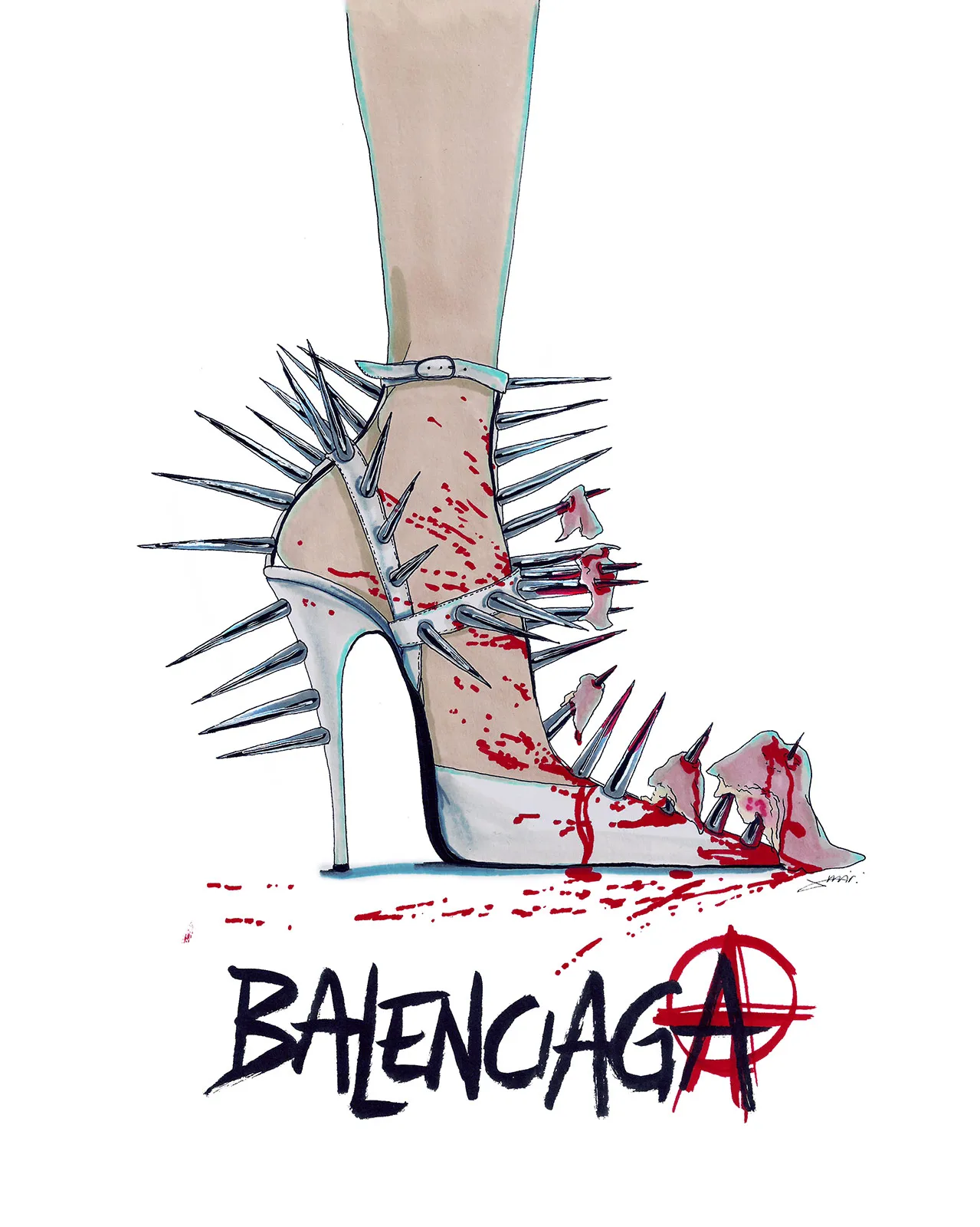 Achraf Amiri   Balenciaga S S18