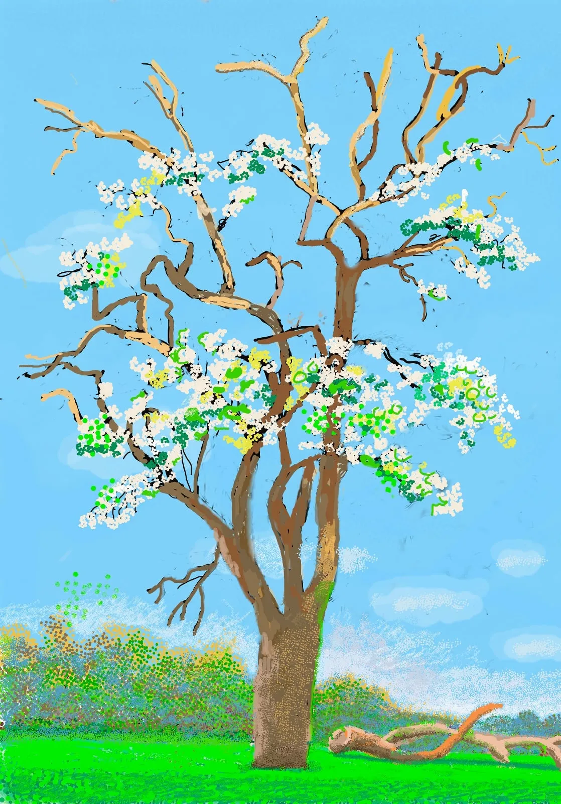 The Arrival of Spring David Hockney Metalmagazine 5 2