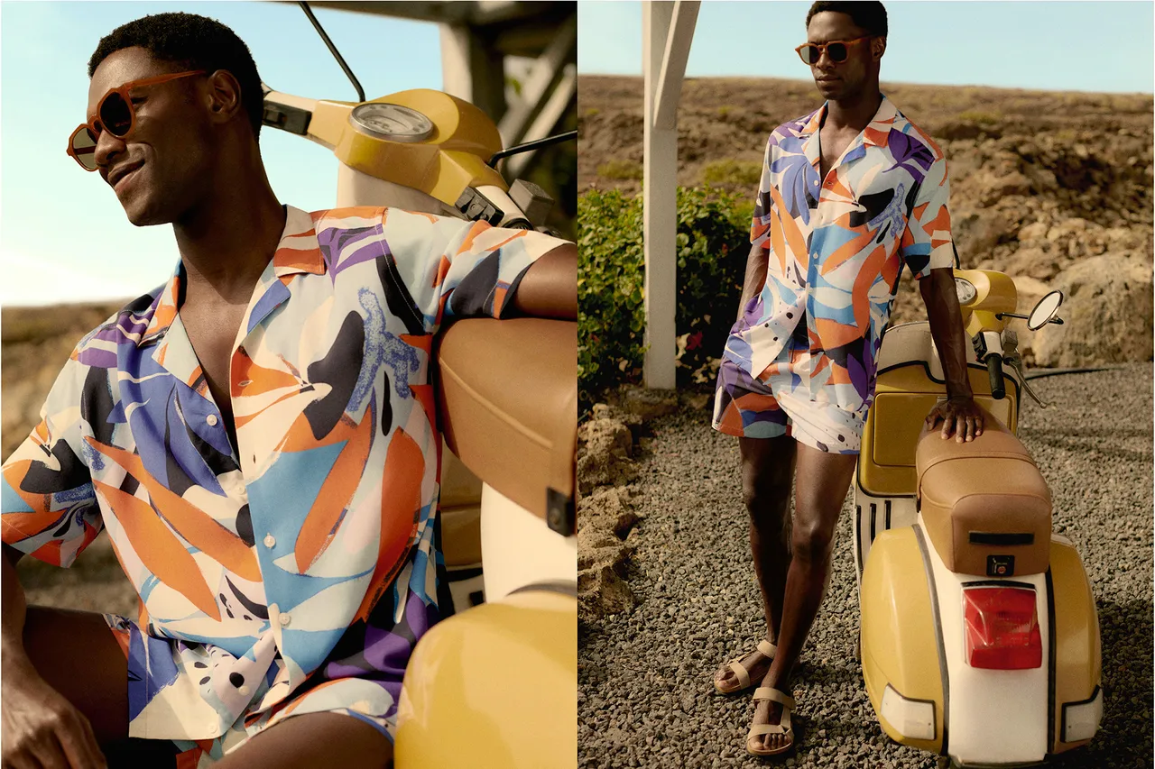 03 Lefties Swimwear Man Collection S S23 Tropical