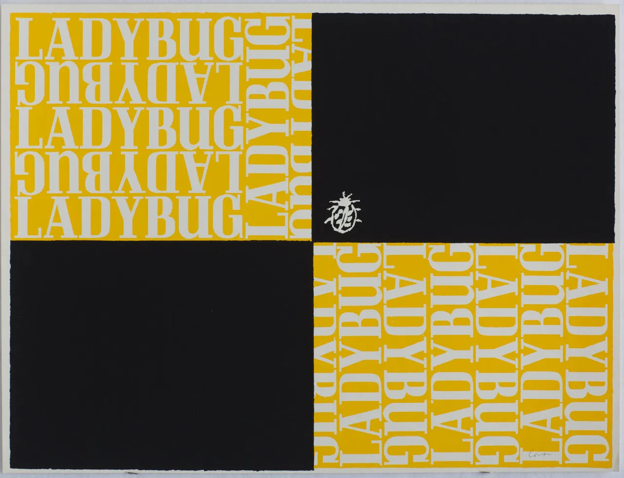 L Is for Ladybug Corita Kent 1968