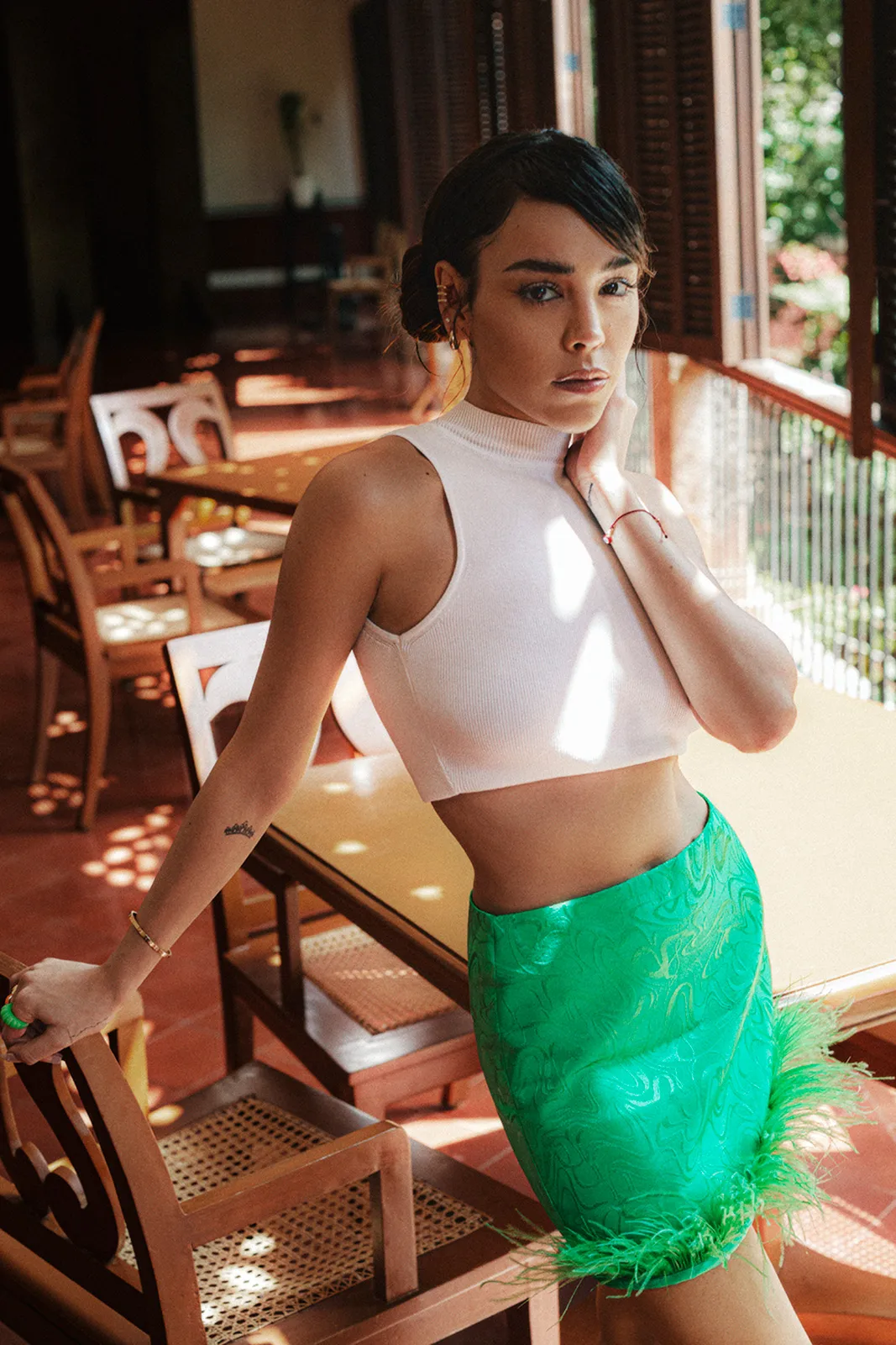 Danna Paola X Bershka Metalmagazine 5