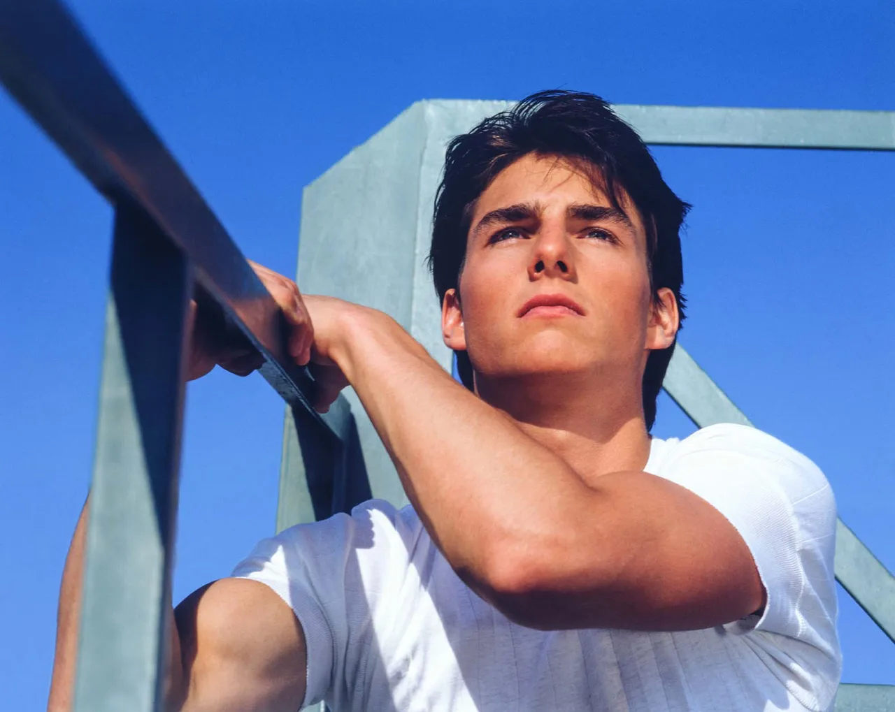 5 Tom Cruise Los Angeles 1983 Copyright Greg Gorman