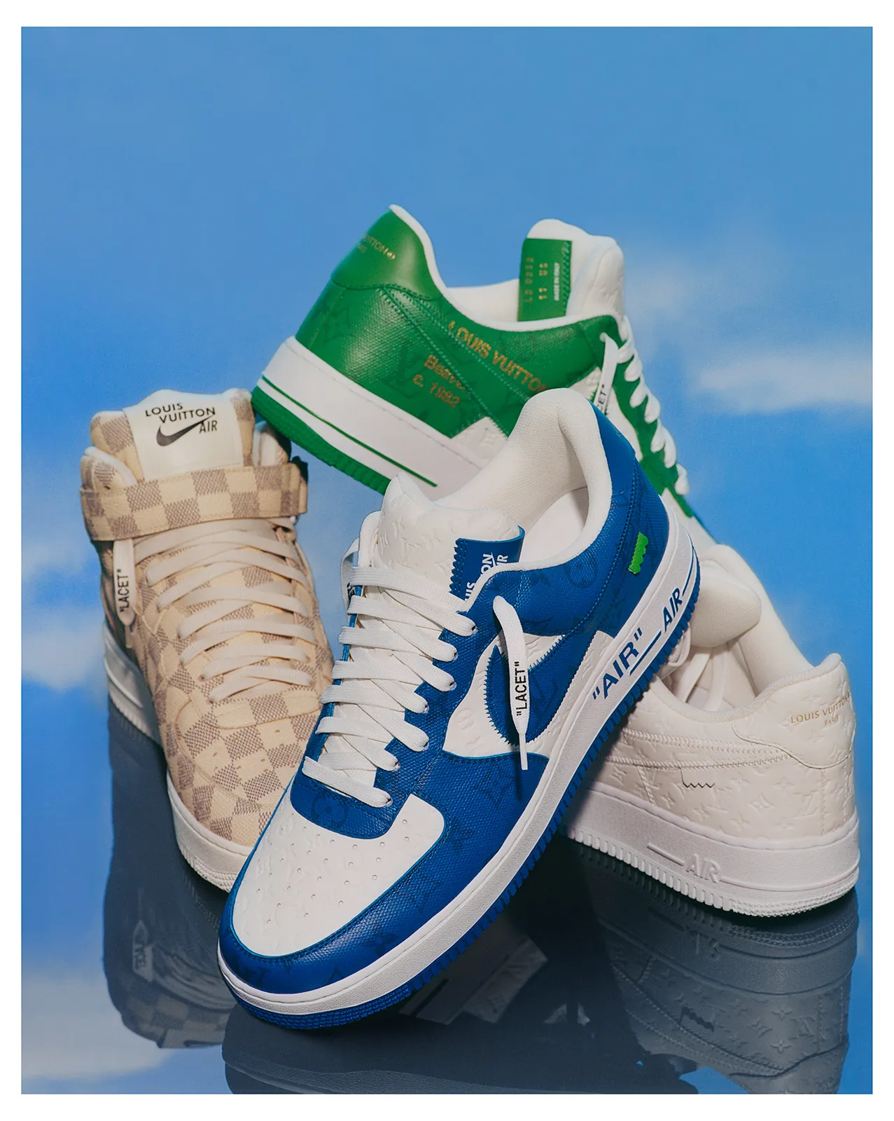 Louis Vuitton X Nike Air Force 1 Por Virgil Abloh 8