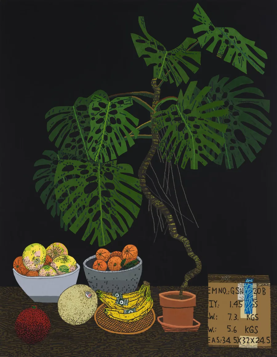 Jonas Wood 2021 Gagosian Hong Kong 04
