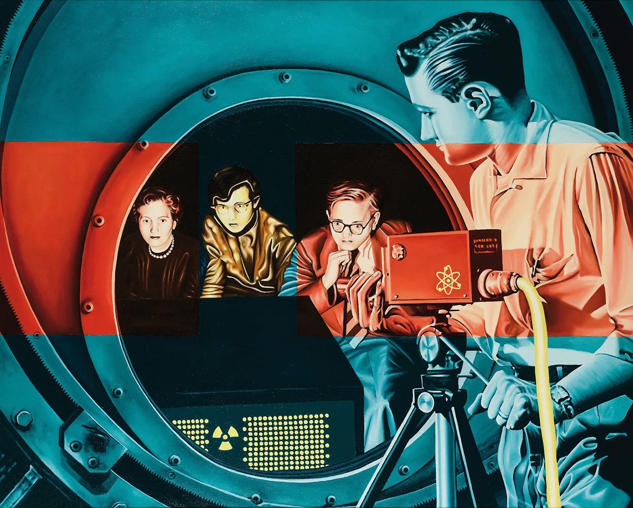 RADIUM-TV,-Óleo-sobre-lienzo-100x80-cm,-2014