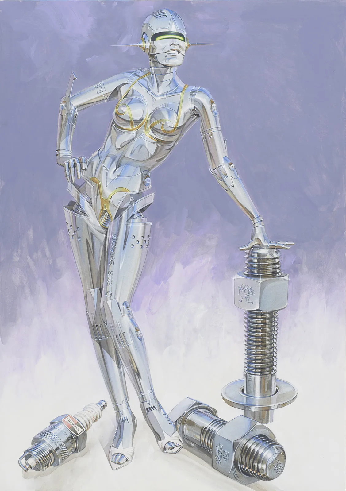 Hajime Sorayama Metalmagazine 9