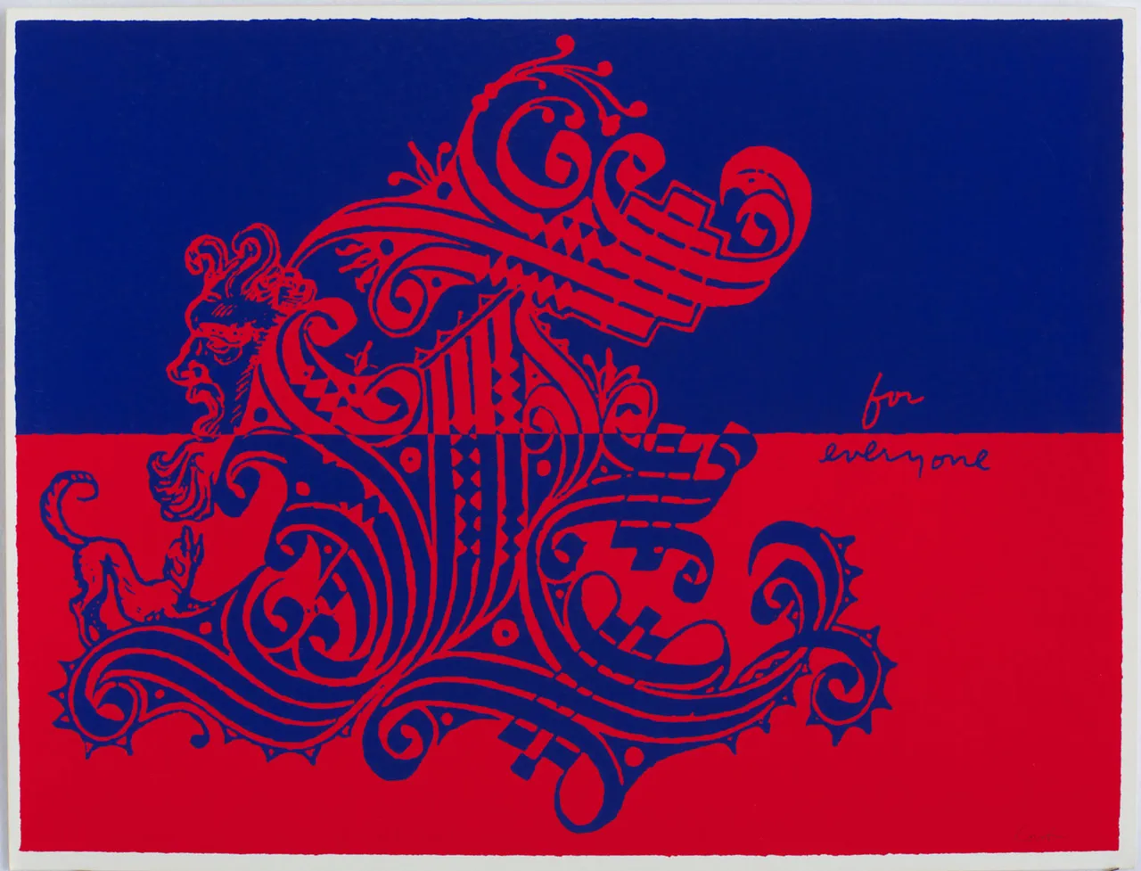 E Is for Everyone Corita Kent 1968