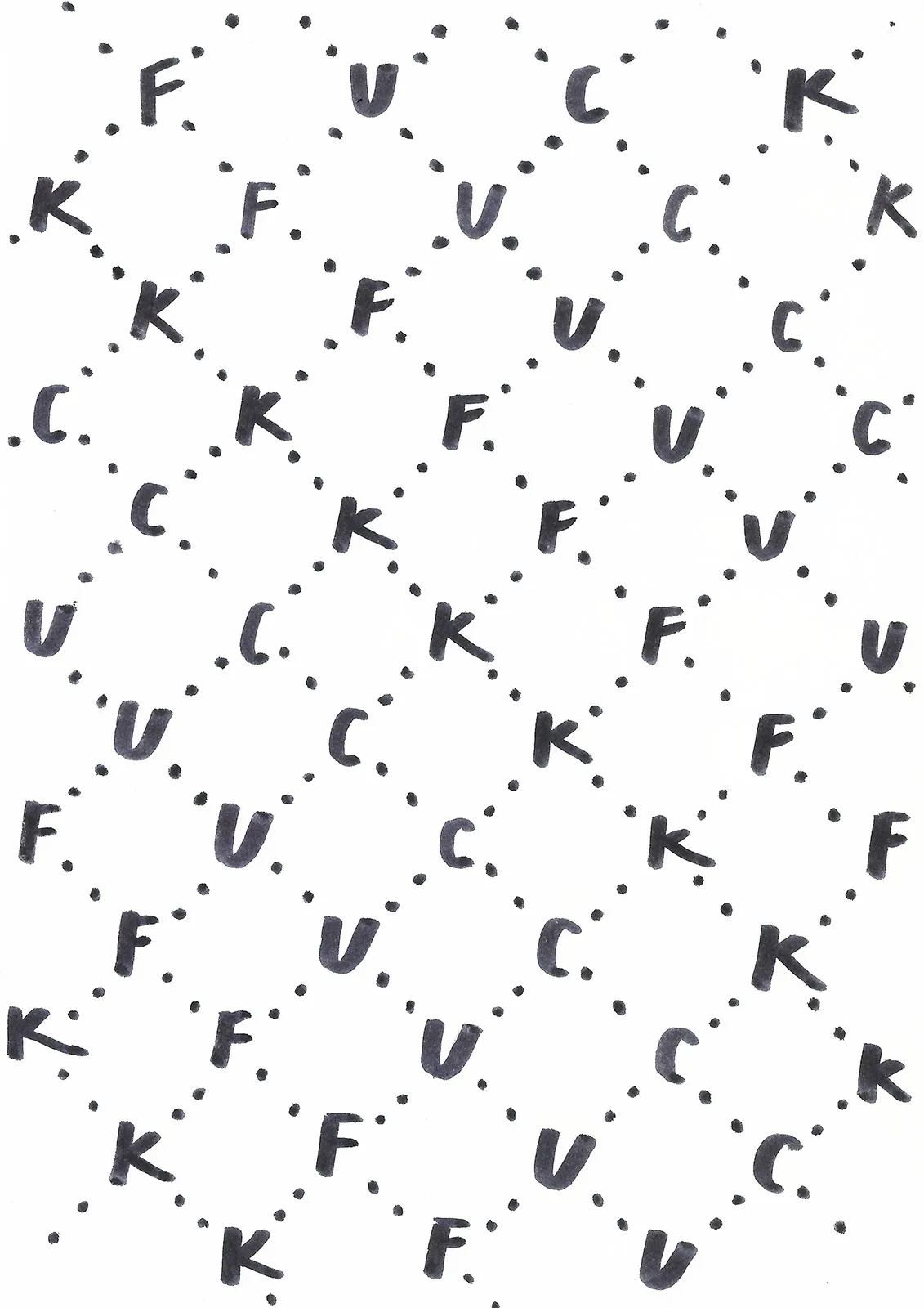 Live Is Not Gucci Pattern