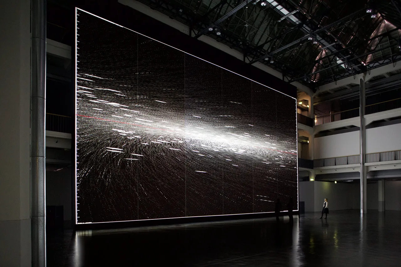 Ryoji Ikeda  the Planck Universe  Macro   2015 Image Martin Wagenhan Courtesy of Zkm  Karlsruhe (3)