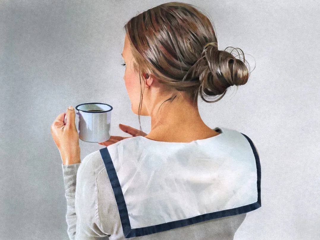 Self Portrait With Coffee