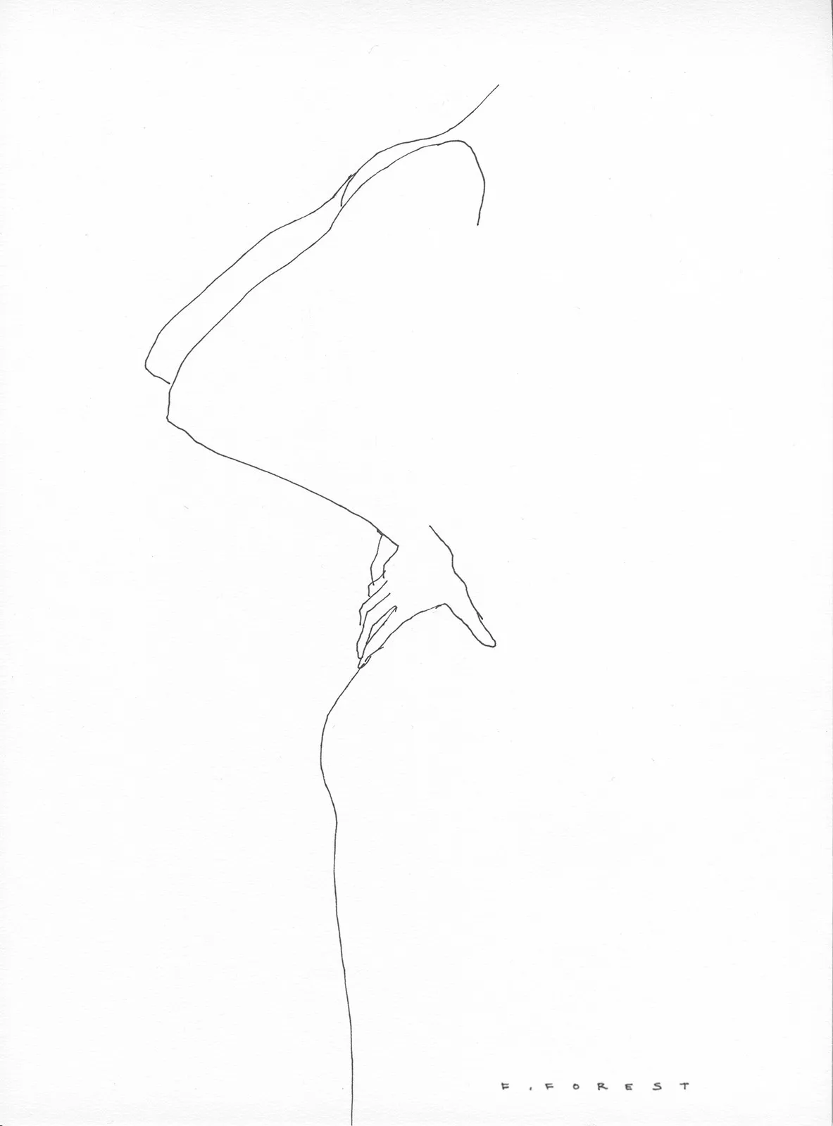 Frederic Forest Woman Dancing