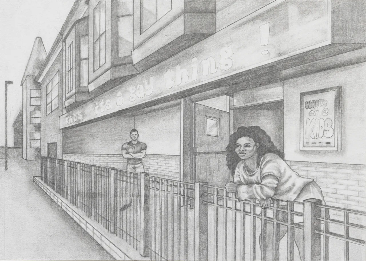 Pf Hannah Quinlan and Rosie Hastings Fuck Me on the Middle Walk 8 (unframed)