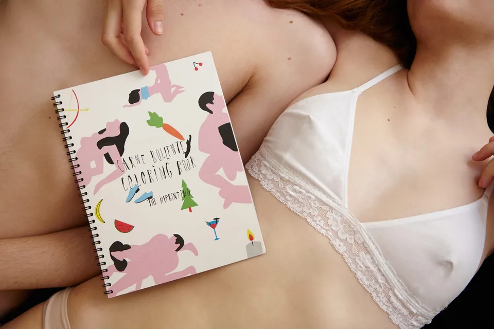 Carne Bollente Coloring Book