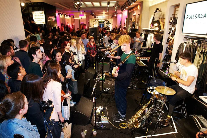 Pull&bear en la Vogue Fashion's Night Out
