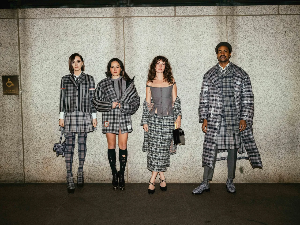 Thom Browne Nyfw 2022 Tartan 5