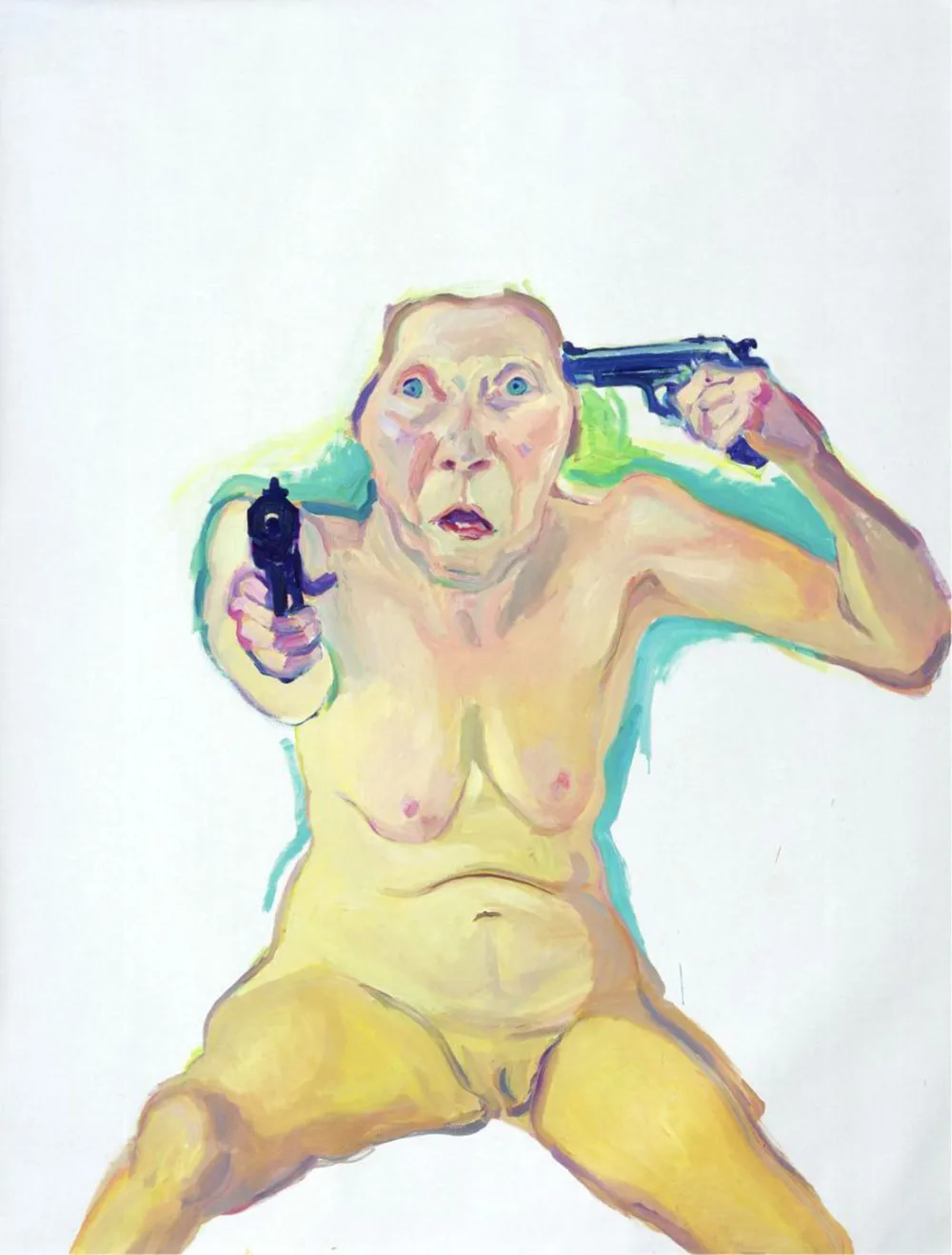 Maria Lassnig Du Oder Ich 2005 Particuliere Collectie Courtesy Hauser Wirth Collection Services