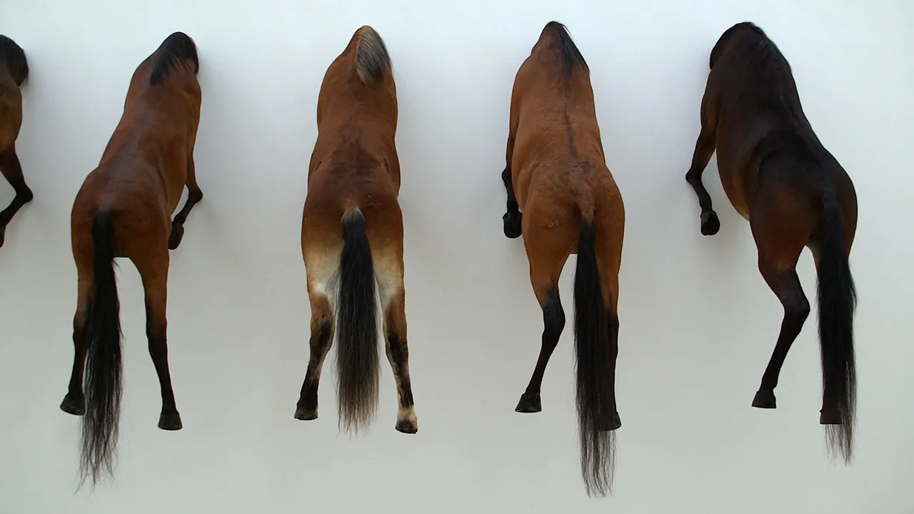 Maurizio Cattelan Be Right Back 2