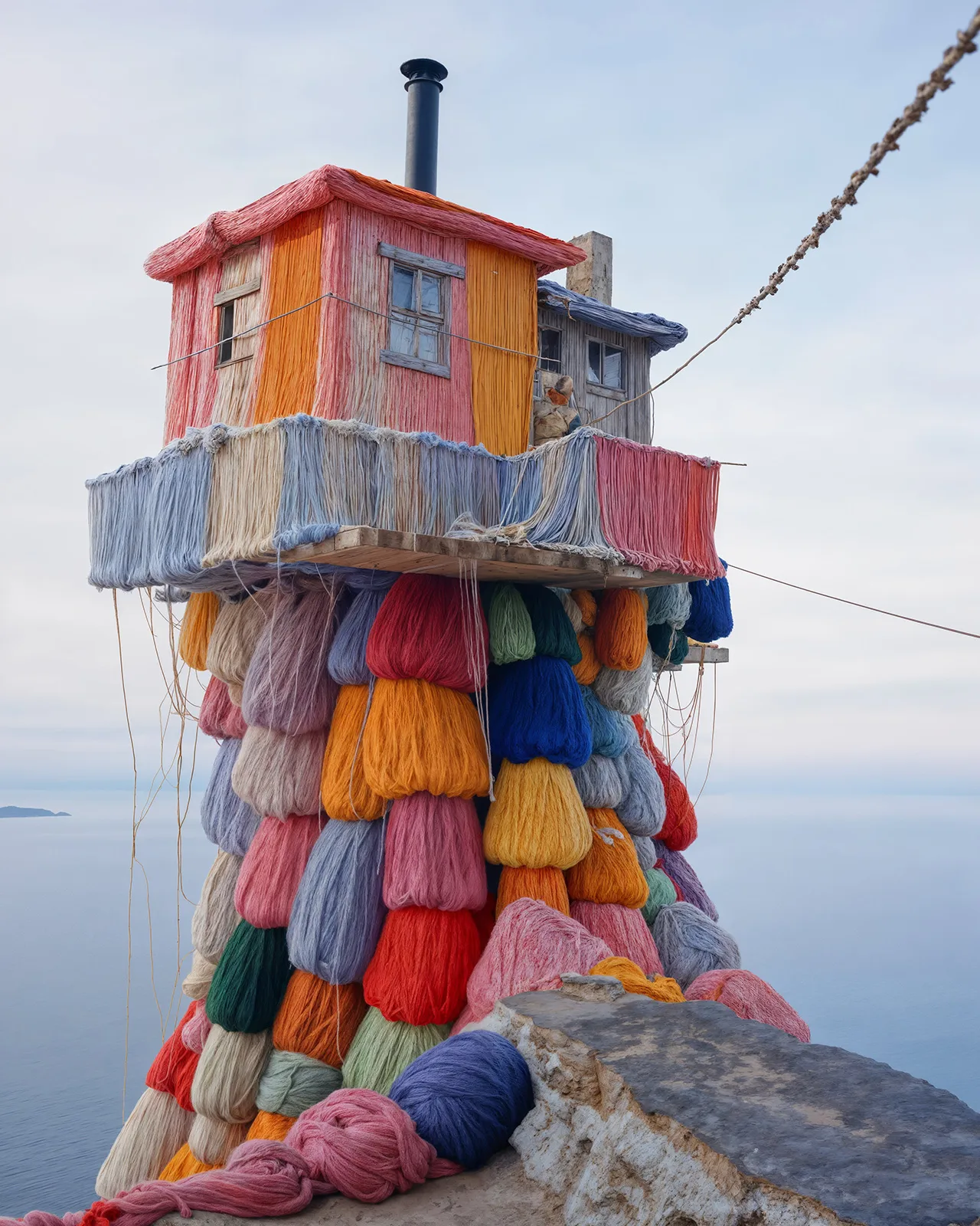 Knitted-House