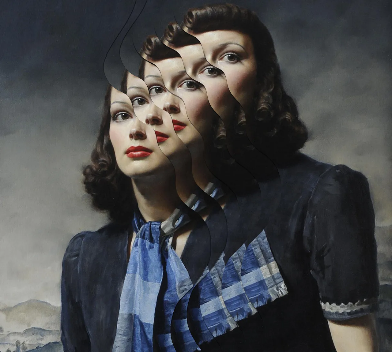Matthieu Bourel Duplicity (by the Hills  Gerald Brockhurst  Revisited)