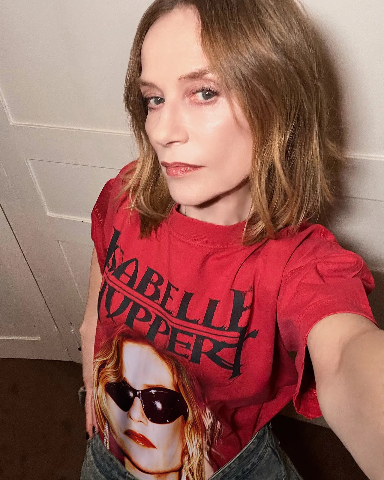 BALENCIAGA-AMBASSADOR-FANCLUB-SERIES-ISABELLE-HUPPERT-SELFIE-IMAGE