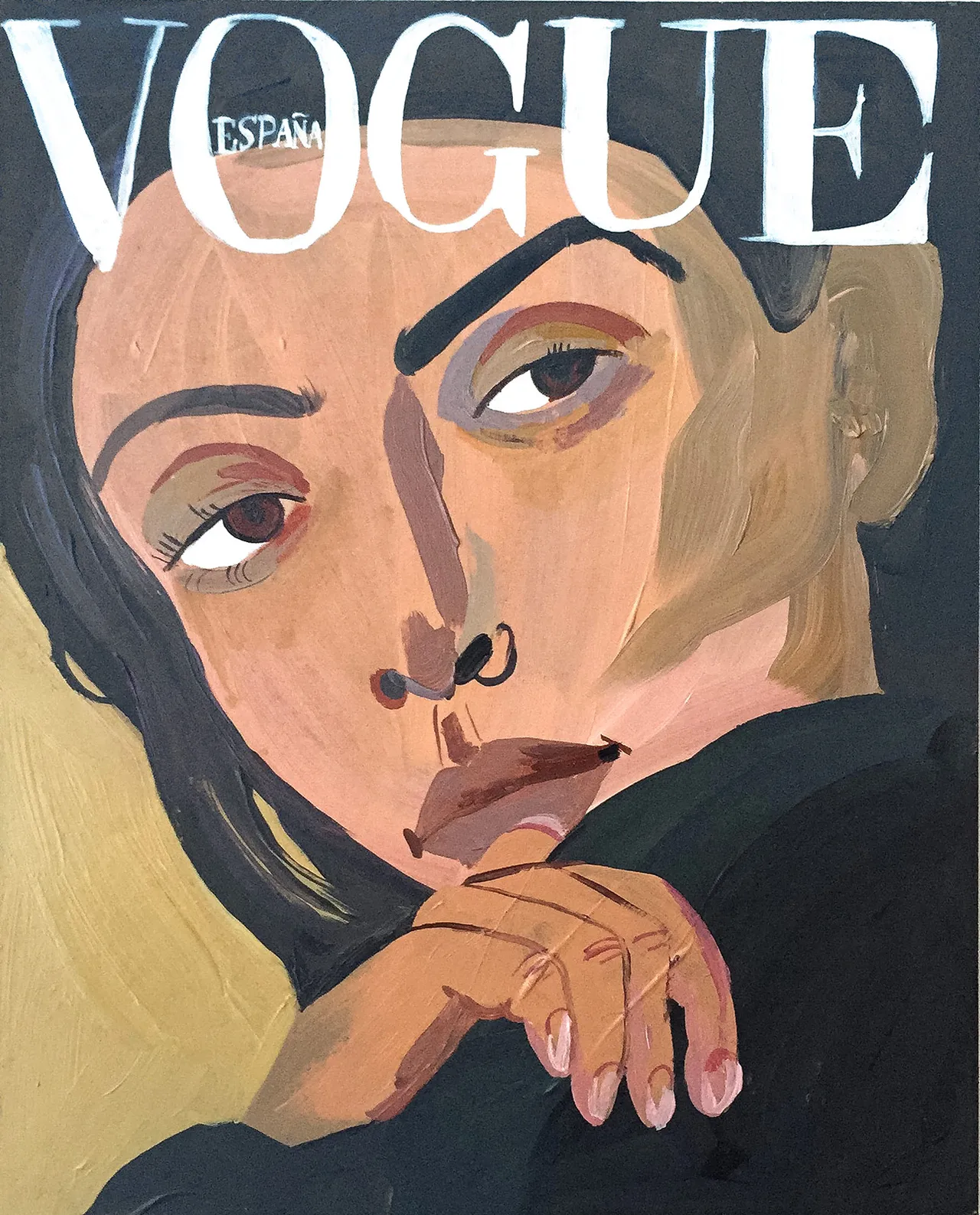 Kim Vogue Pintura Maria Herreros
