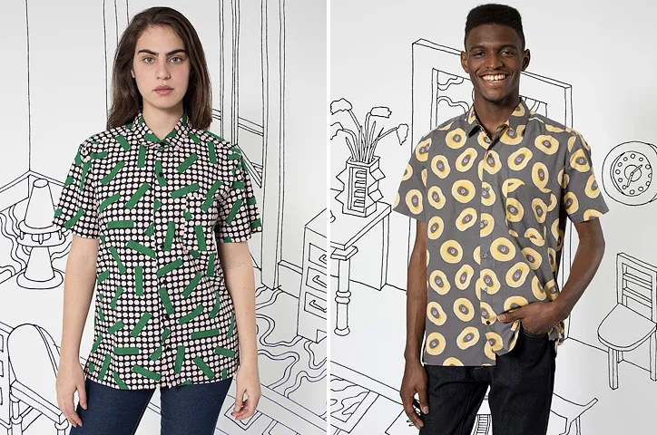 Nathalie du Pasquier X American Apparel