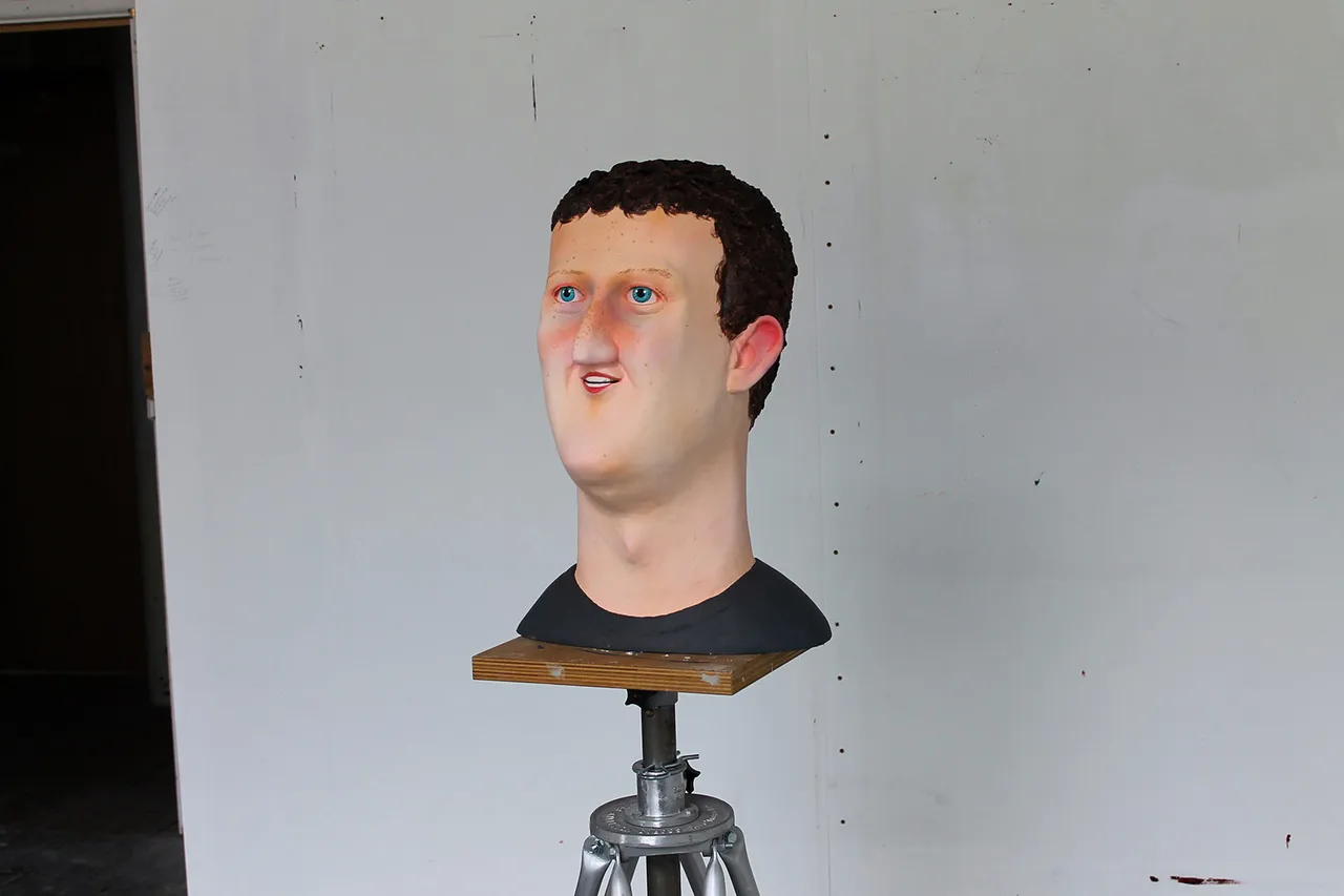 Mark Zuckerberg Wilfridwood Metalmagazine