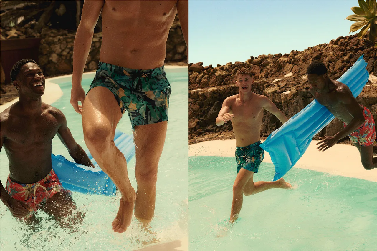 02 Lefties Swimwear Man Collection S S23 Tropical